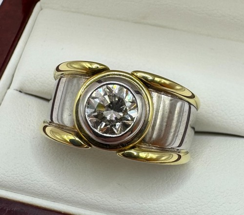 18ct yellow white gold - yellow,