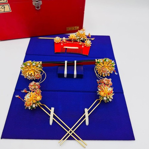 Japanese hair ornament set