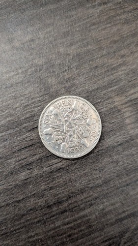 1932 sixpence - 1932,