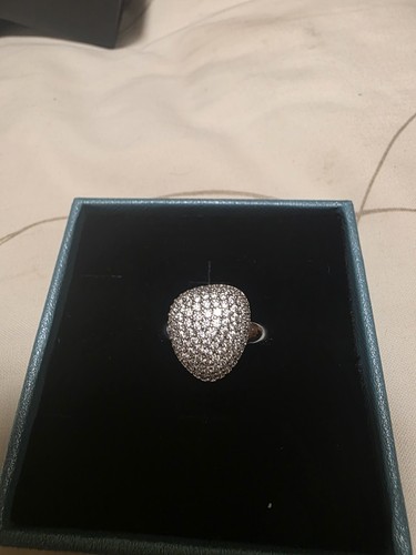 Lovely silver diamonique - silver,