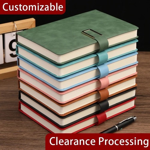 Leather notebook journal - pu,