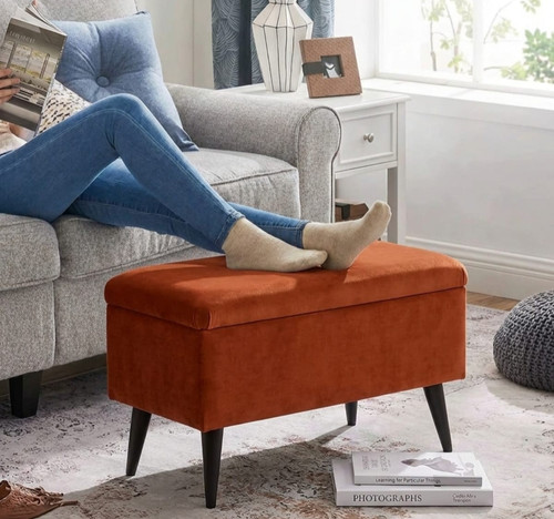 New storage ottoman bench - ottoman, box