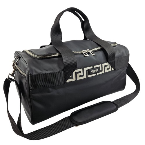 Versace holdall travel duffle - versace,