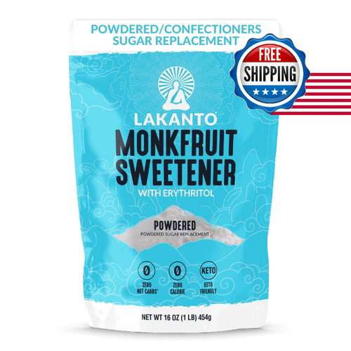 Lakanto powdered monk - powdered, fruit