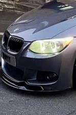 BMW E92/93 M SPORT Lci Arkym Style Front Splitter 10-13 Gloss Black, Abs Plastic