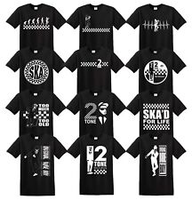 2 Tone The Specials Reggae Ska Rude Old Retro T-Shirts Men's 70s 80s Tee Tops