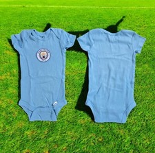 Manchester City Baby Bodysuit Cotton.New