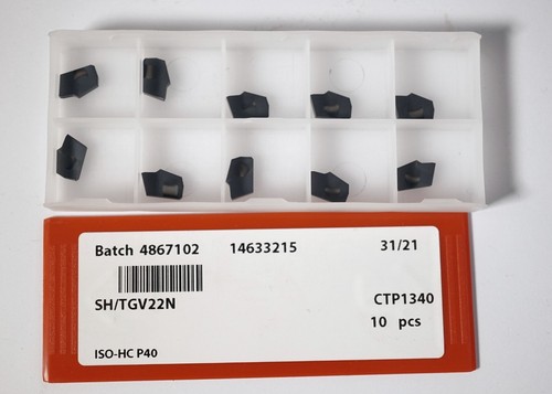 Set spare 2mm parting - set, 10