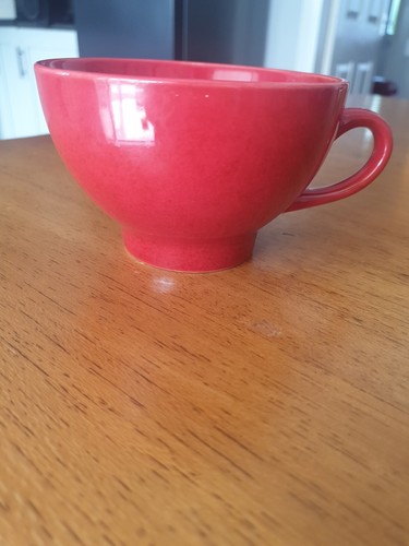 Bright red mug - bright,