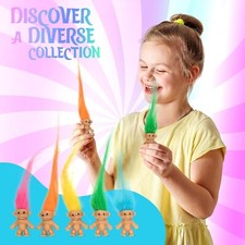 Mini Troll Figure Dolls Party