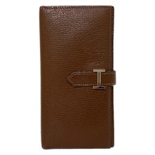 HERMES Bearn - Dark Brown