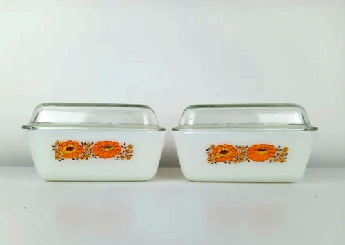 Vintage retro pyrex - vintage, marigold