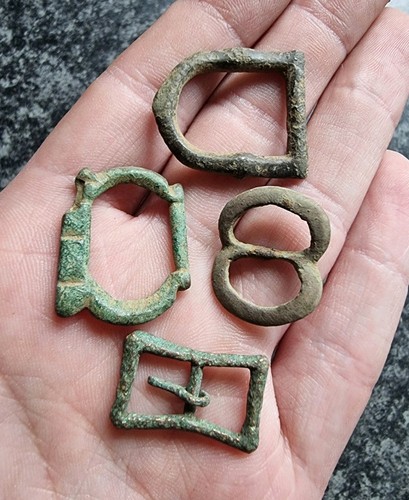 Metal detecting finds buckles - detecting,