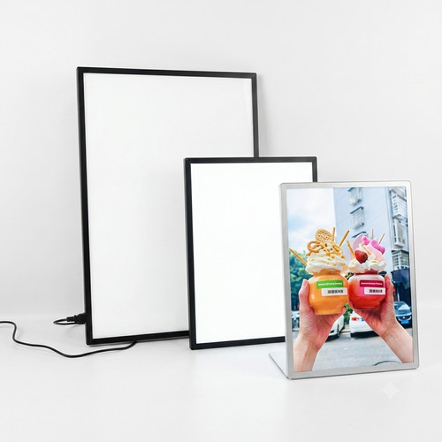 Led window lightbox sign - window,