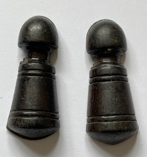 Pair antique victorian - pair, wooden