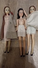 3 Small Vintage Dolls 60s Bild lilli clone?