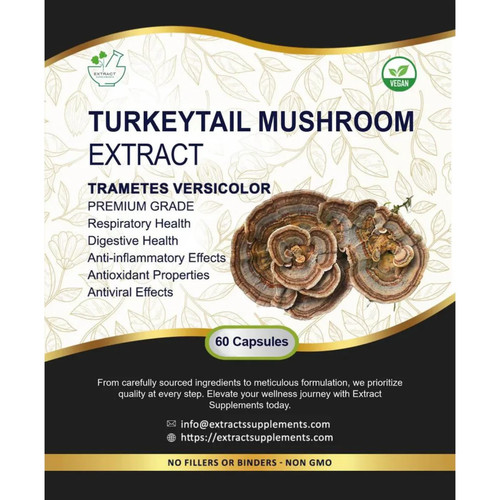 Tail mushroom capsules - tail,