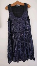Red Herring Blue Sequin Dress