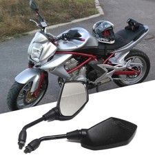 2X 10mm Motorcycle Rearview Side Mirrors For Kawasaki ER6F ER6N 2005-2017 Z1000