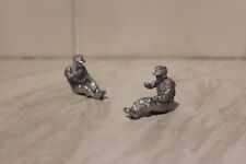 Britains Deetail  9681 compatable sidecar passengers. METAL REPRO.  Afrika Korps