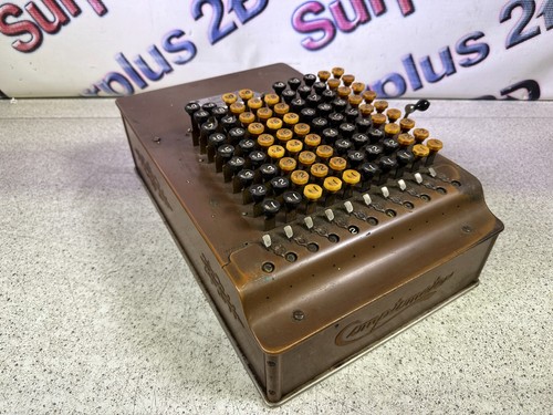 Vintage antique comptometer - antique,