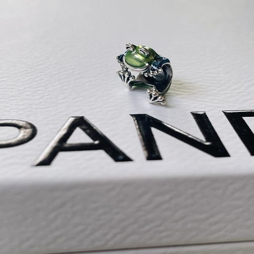 Pandora silver climbing - climbing, frog