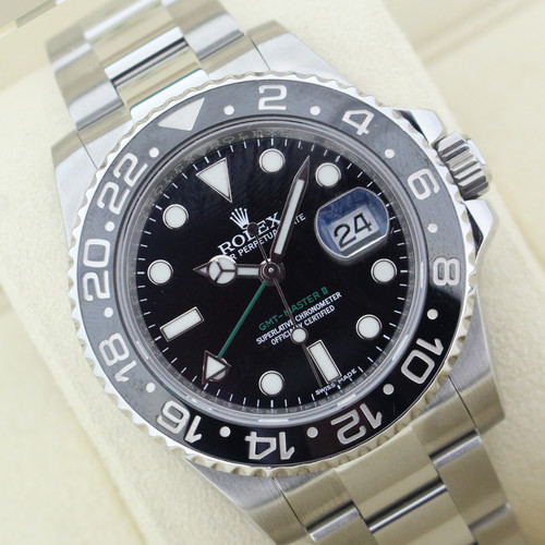 Rolex gmt master 116710ln - master, ii