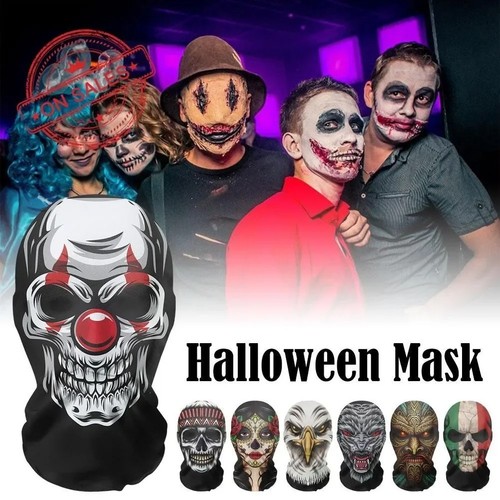Full face halloween - mask, 3d