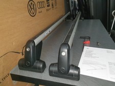 GENUINE VW ROOF BARS VW T5 T6 TRANSPORTER MULTIVAN WITH  PREP ROOF RACK 2003-0N