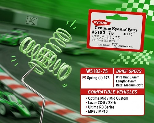 Kyosho w5183 spring 75 - kyosho,