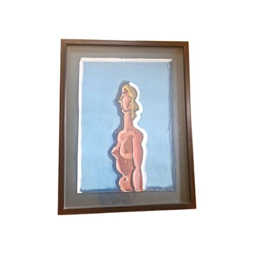 Original acrylic paper - original, on