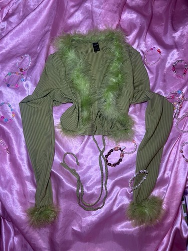 Shein lime green - shein, faux