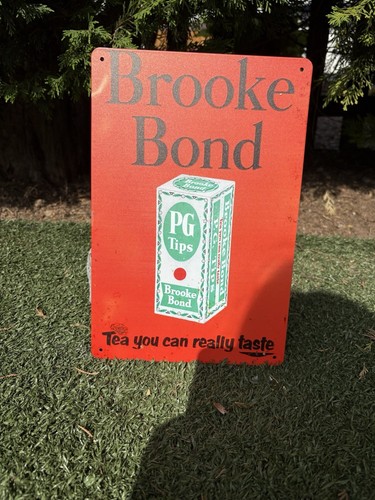 Brooke bond steel - sign, 12
