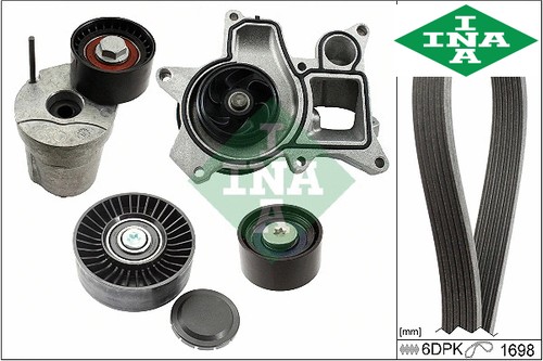 Water pump ribbed - v-ribbed, belt