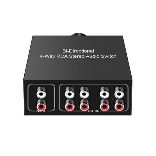Professional rca stereo switch - professional,