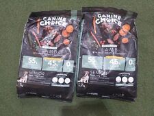 Canine Choice 45% Lamb Senior Small Dog 2x7kg Sealed Bags Quality Dog Food*