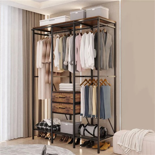 Wooden coat rack industrial - wooden,