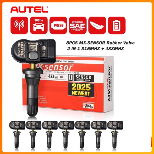 8pcs autel tpms sensor 2in1 - mx-sensor,