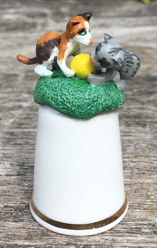 Vintage white bone china - bone,