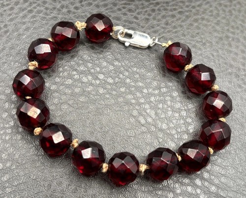 Vintage cherry amber bakelite - amber,