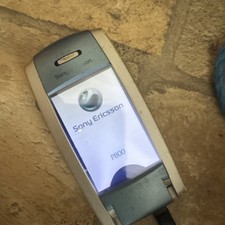 Vintage classic Sony Ericsson P800 Mobile phone Spares Or Repair - No Battery