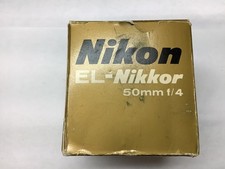 Nikon EL-Nikkor f=50mm 1:4