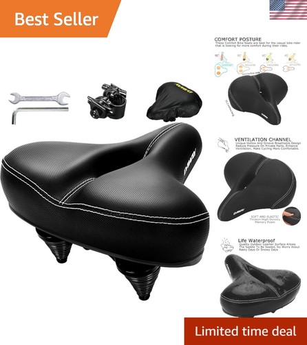 Memory foam bicycle saddle - foam,