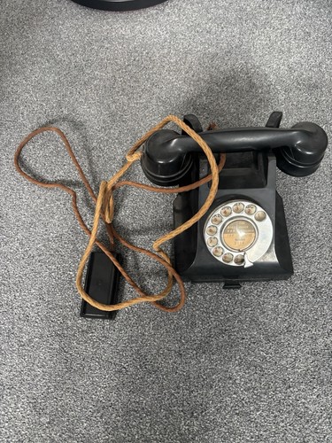 Bakelite telephone 1950s era - telephone,