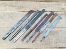 Vintage Plough Plane Irons -