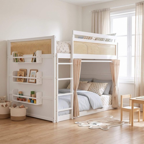 Full engineered wood bunk - engineered, bed
