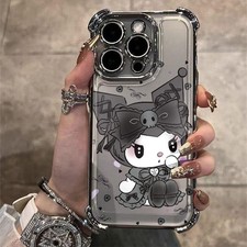Cute Kuromi Clear Phone Case