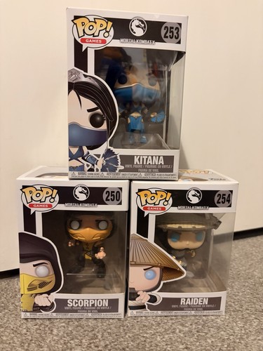 Mortal kombat funko - kombat, scorpion