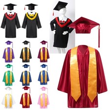 Graduation Gown Cap Unisex