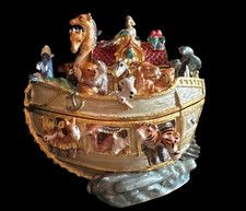 Fitz & Floyd  Noahs Ark Hinged